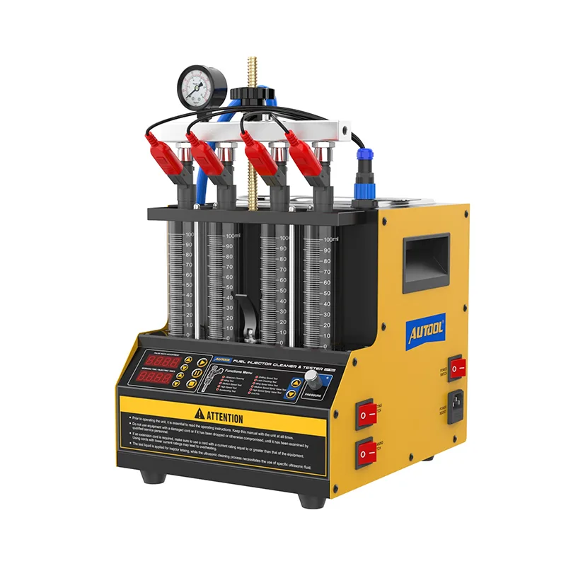 AUTOOL CT160 Heated 4-Cylinder Fuel Injector Cleaning Machine & Tester