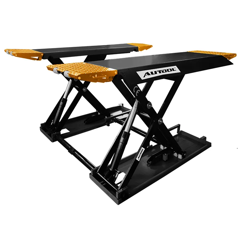 AUTOOL ATL-3.6SU Heavy-Duty Ultra-Low Small Platform Scissor Car Lift 3600KG
