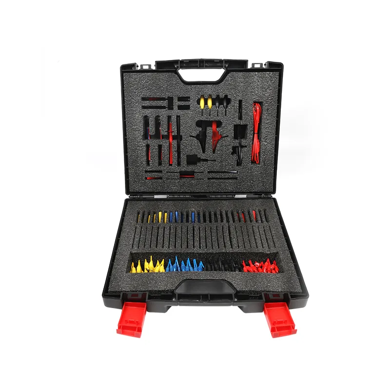 AUTOOL 92PCS Automotive Circuit Test Leads Kit, Multimeter Test Leads Kit with Carrying Case, Electrical Testers Wire Connectors Adapter Cables with Alligator