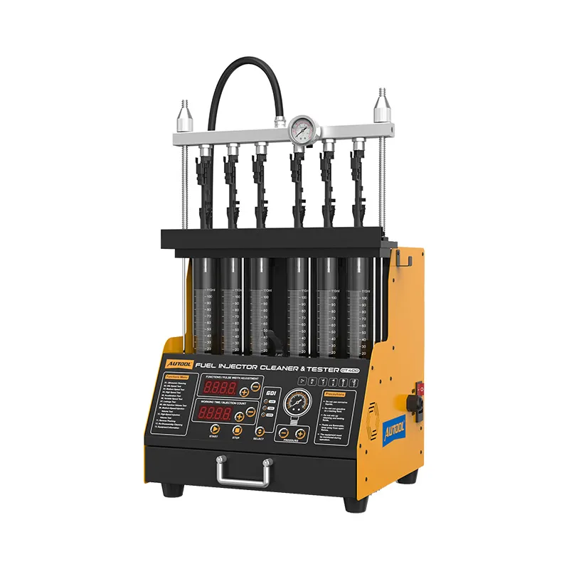 AUTOOL CT400 GDI/EFI/FSI 6-Cylinder Fuel Injector Cleaning Machine & Tester