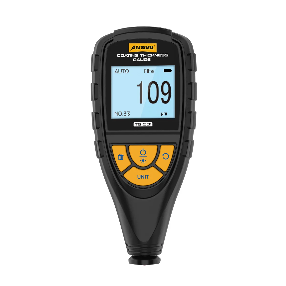 AUTOOL TG501 Coating Thickness Gauge Accurately Measures 0-2000μm