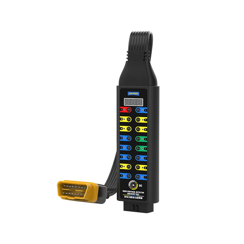 AUTOOL OBD2 Breakout Box Protocol Detector Upgraded Version