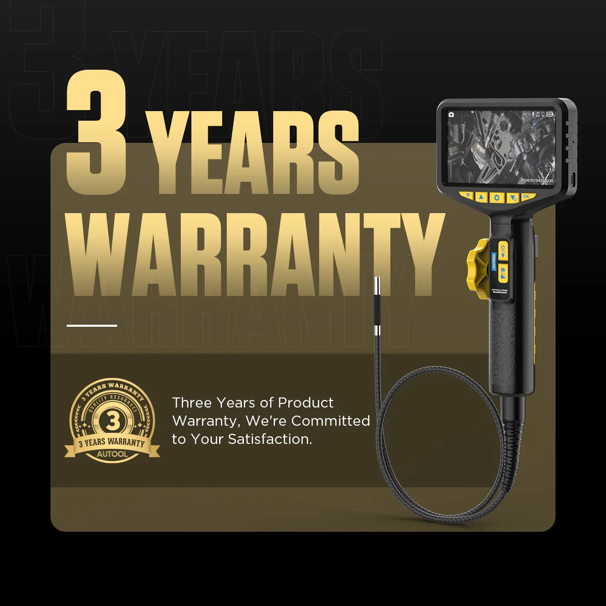 AUTOOL SVB305 Borescope Camera Automotive Endoscope view 3