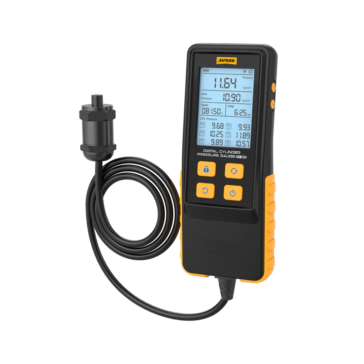 AUTOOL PT610 Cylinder Pressure Gauge Automotive Tool