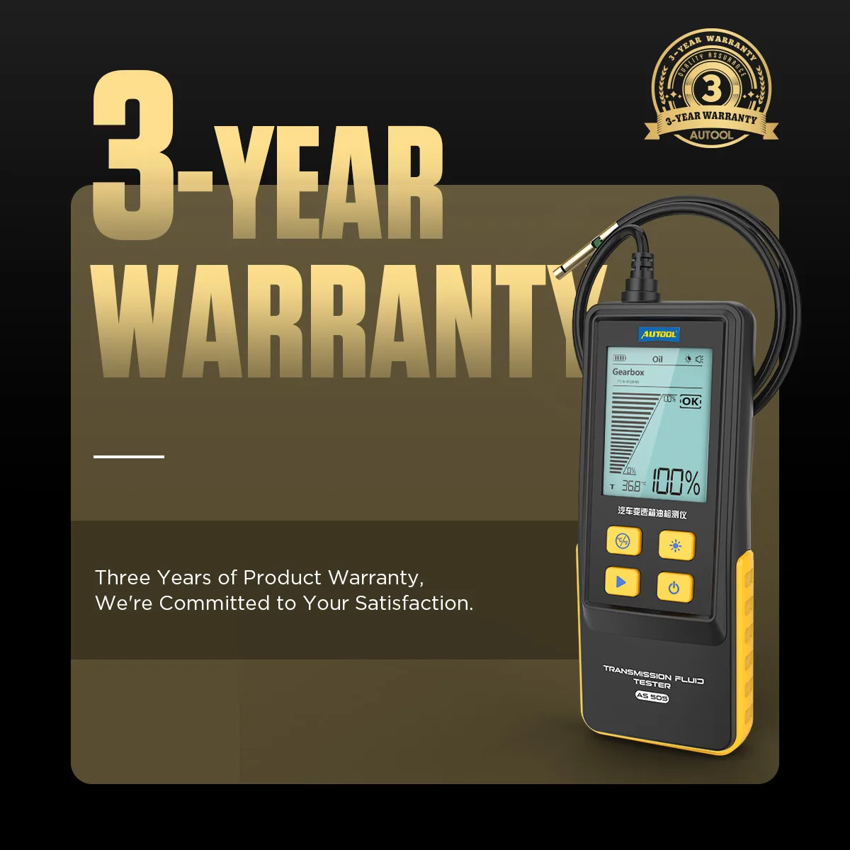AUTOOL AS505 Exchanger Transmission Oil Tester with Display view 3