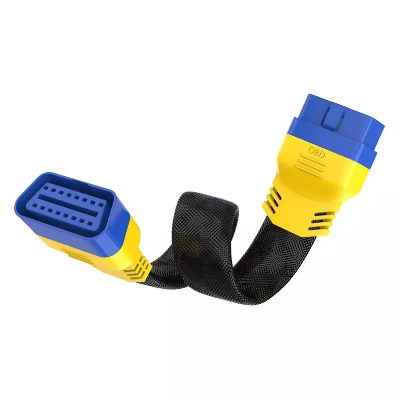 AUTOOL Car OBD2 II Enhanced Flexible Extension Male to Female Cable for Launch Easydiag/THINKDIAG/THINKDRIVER/ELM327 OBDII Cable view 2