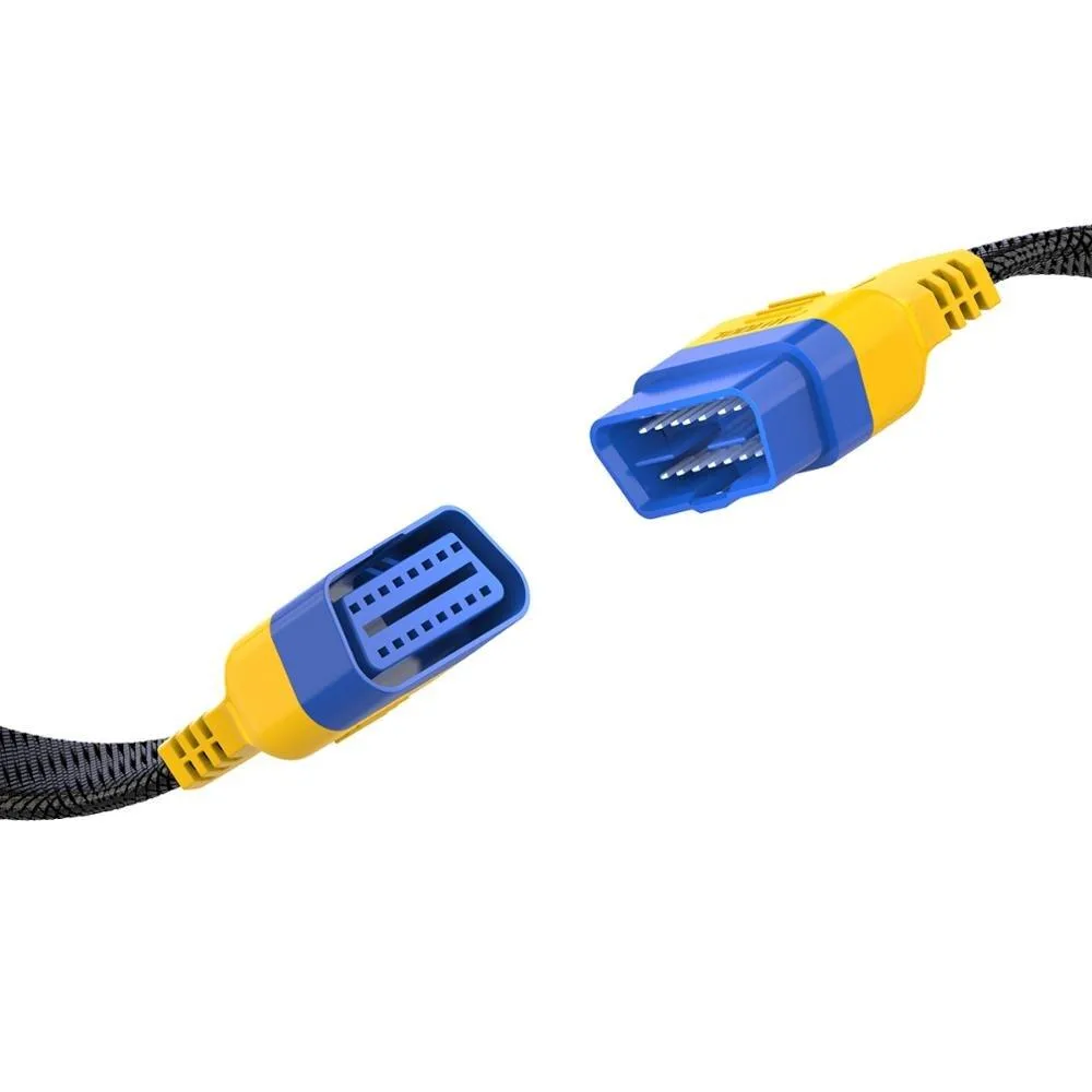 AUTOOL Car OBD2 II Enhanced Flexible Extension Male to Female Cable for Launch Easydiag/THINKDIAG/THINKDRIVER/ELM327 OBDII Cable view 3