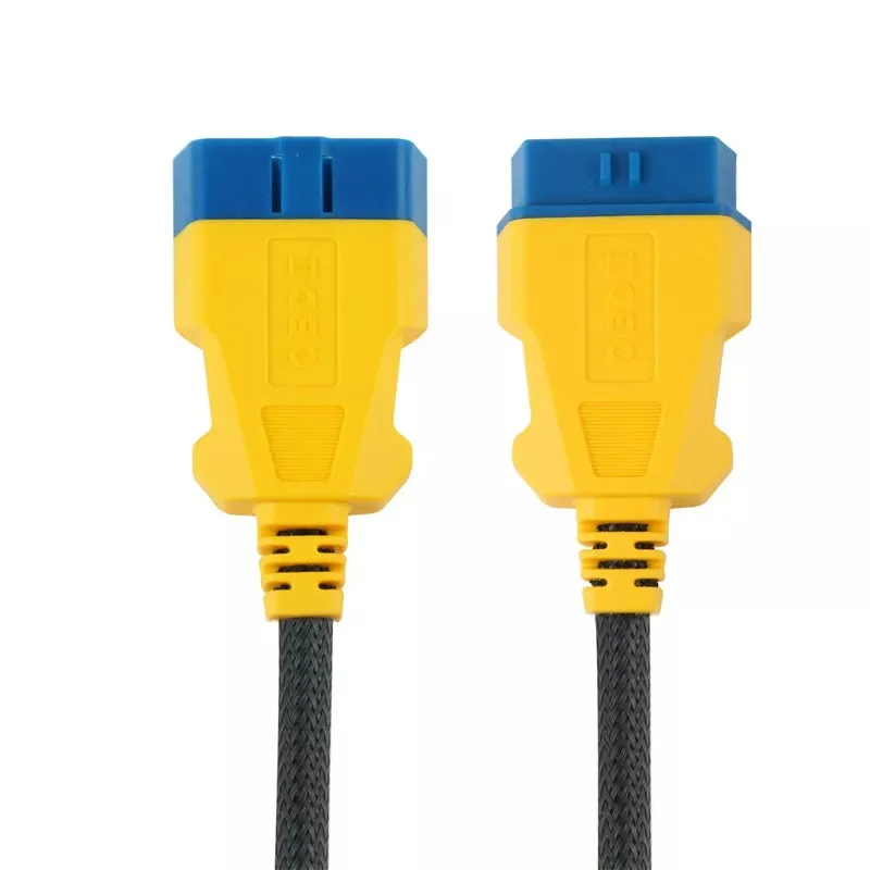 AUTOOL 100CM Car OBDII Extension Cable 16 Pin Male To Female OBD2 Connector 16Pin Diagnostic Tool ELM327 OBD2 Extended Adapter view 3