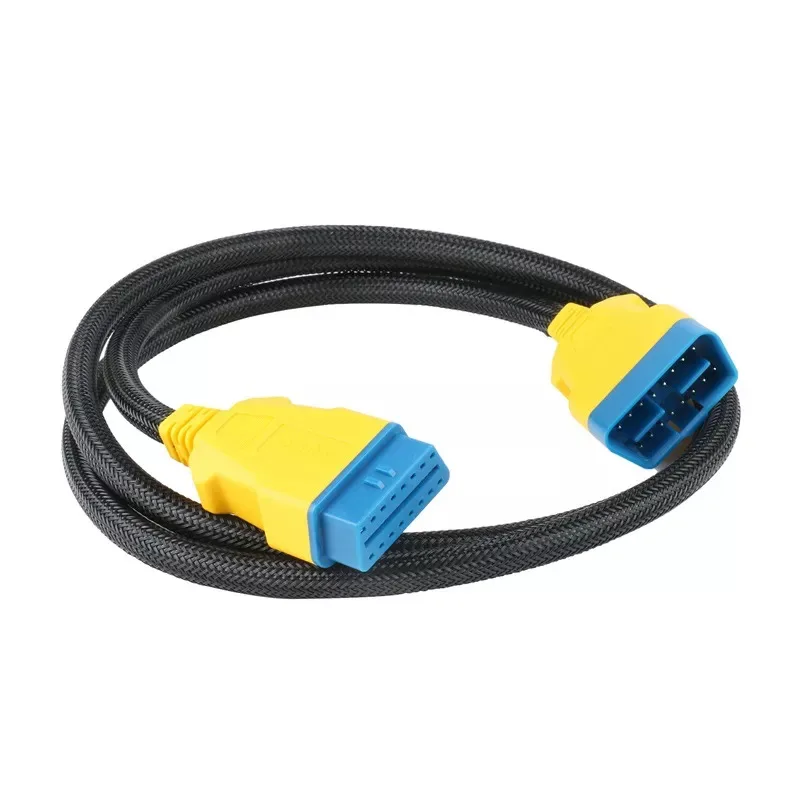 AUTOOL 150CM Car OBD II OBD2 16 Pin Male to Female Extension Cable Car Diagnostic Extender Cord Adapter for Pro3/Launch/ELM327