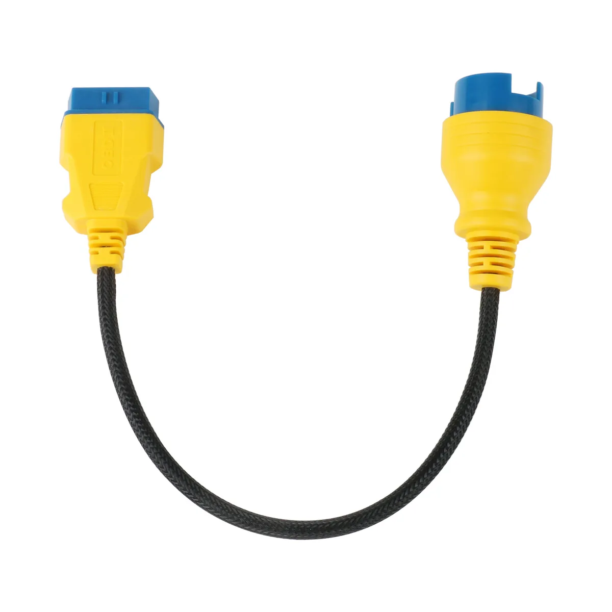 AUTOOL 42 CM Car OBD2 Reinforced Nylon Extension Cord 38PIN TO 16PIN Male to Female Cable for Benz