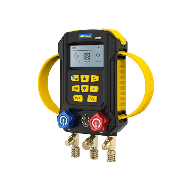 AUTOOL LM160 Refrigerant Leak Detector Digital Manifold Gauges